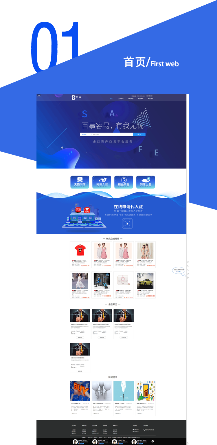 店鋪轉(zhuǎn)讓平臺開發(fā)